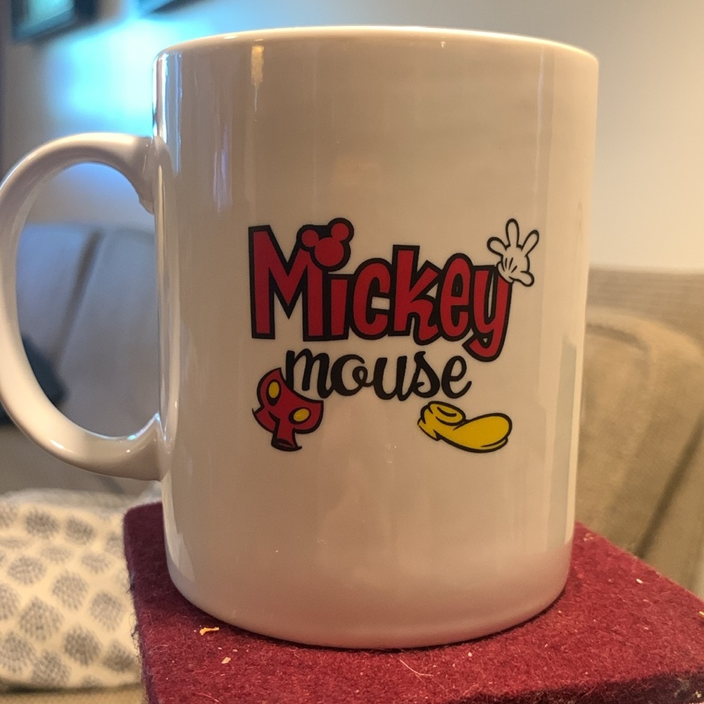 MICKEY MOUSE JOYFUL MUG,COFFEE CUP COFFEE MUG - Picture 2 of 7